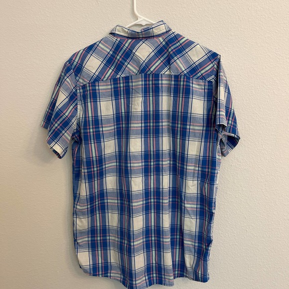 Carbon Checked Shirt Button up classic fit Men Sz M slightly used - Picture 2 of 6